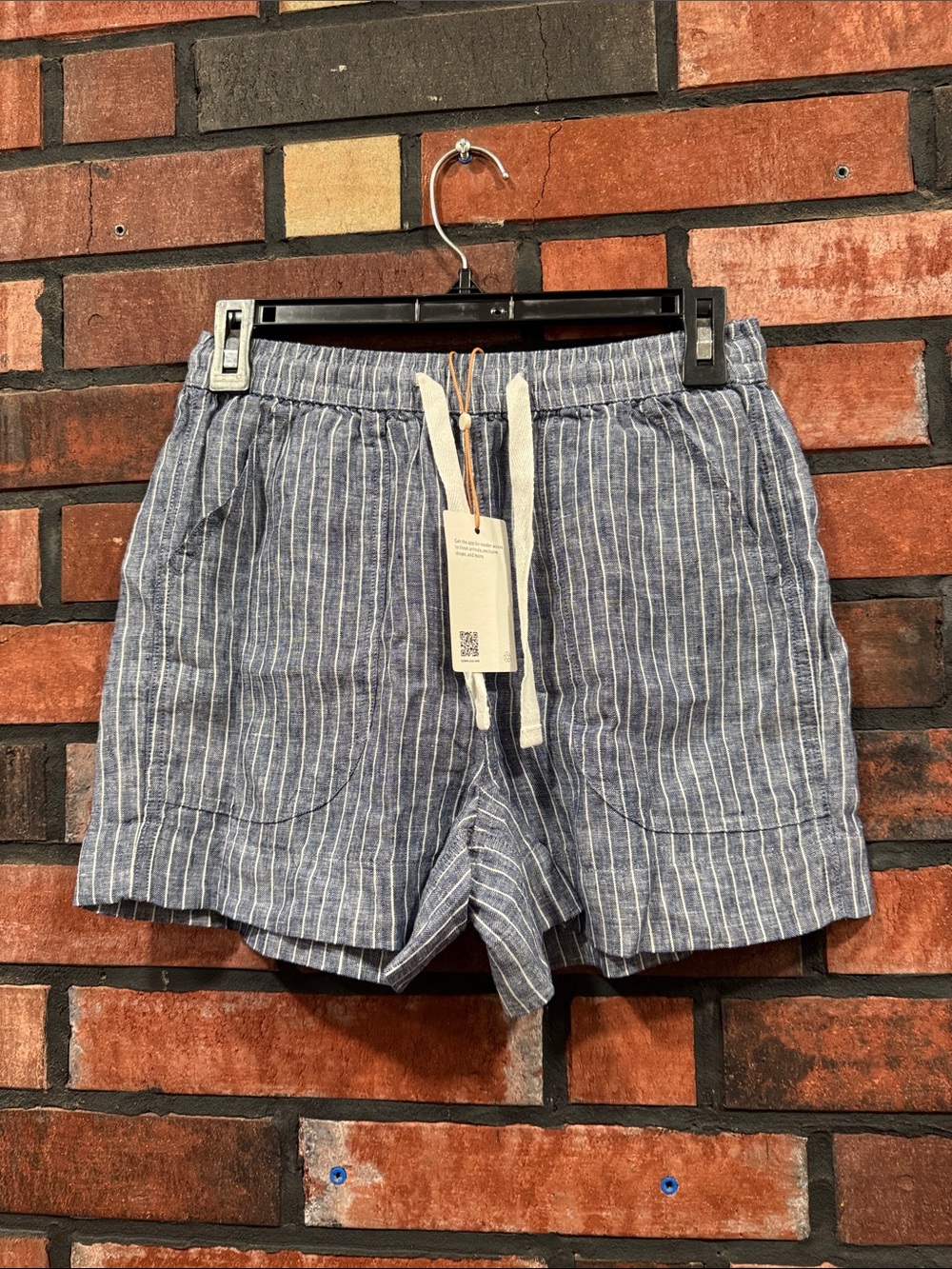 Quince Striped Linen Short - Picture 4 of 7